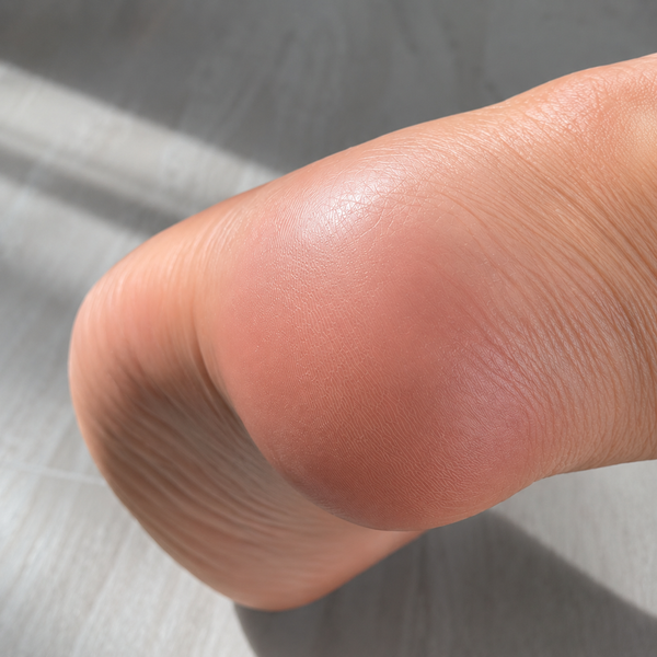 After - Dry, cracked heel